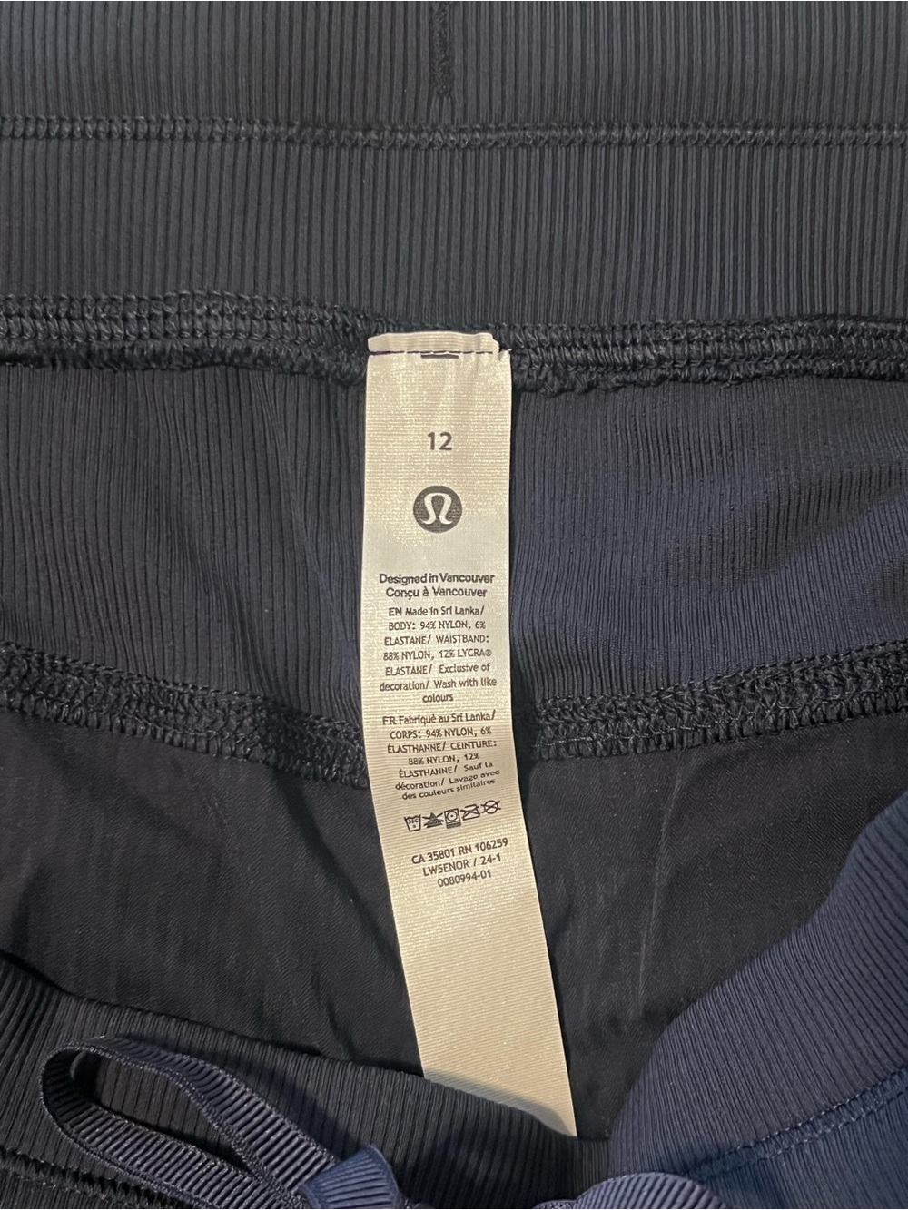 Lululemon Dance Studio Mid-Rise
Pant Regular Navy - Picture 5 of 12